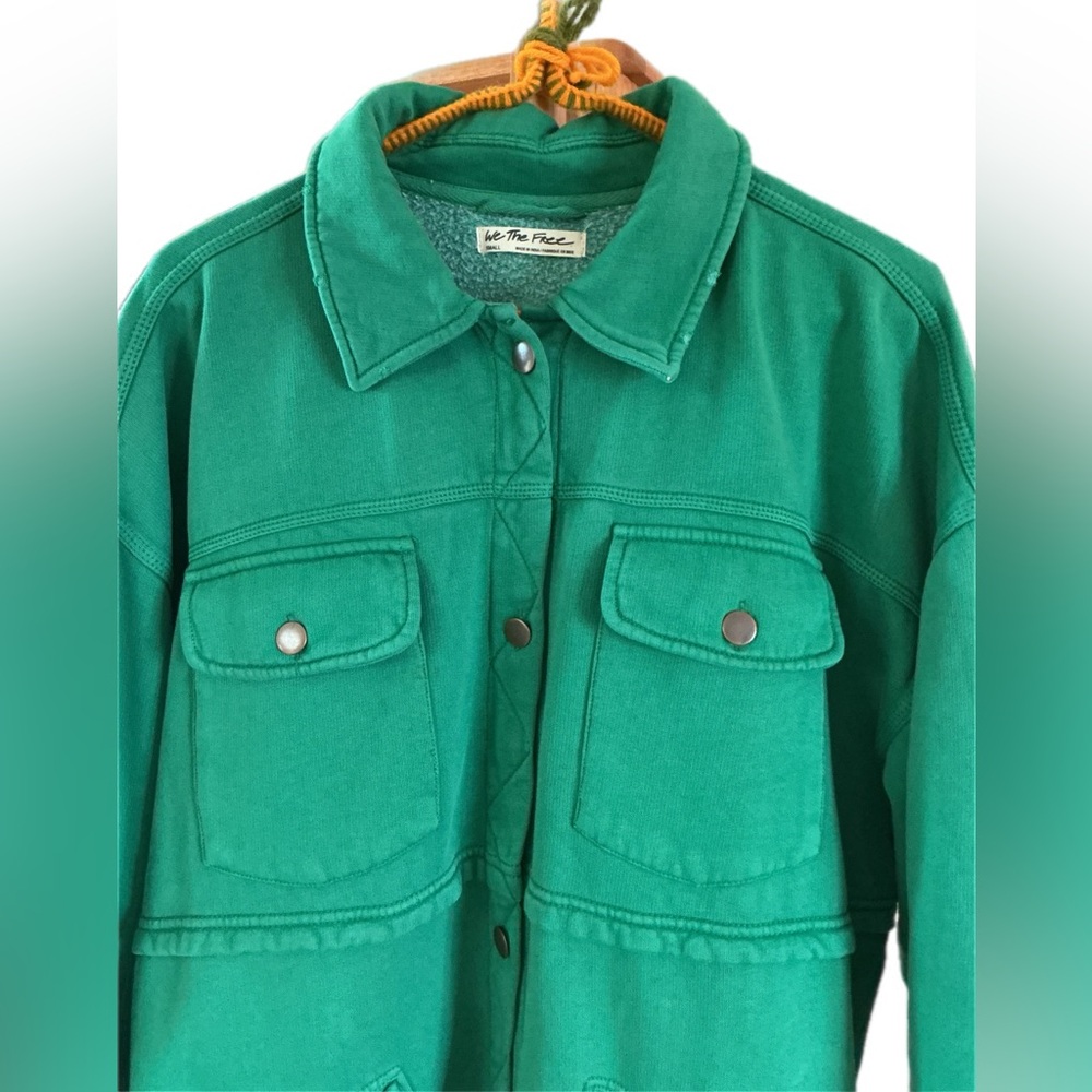 Free People Dawson Chore
Jacket Green Jolly Rancher small - Picture 7 of 11